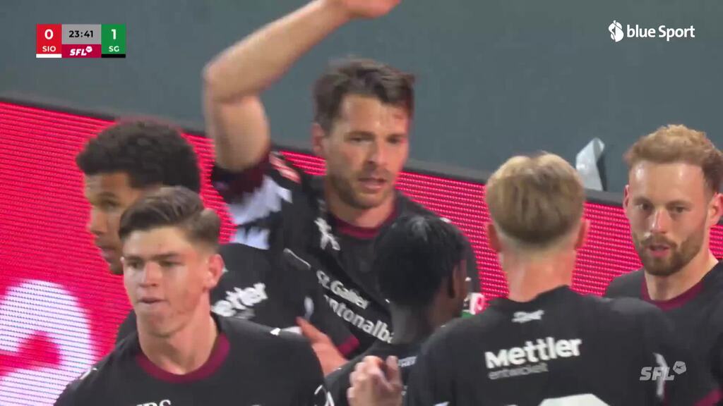 24. Minute: Görtler bringt St.Gallen in Front