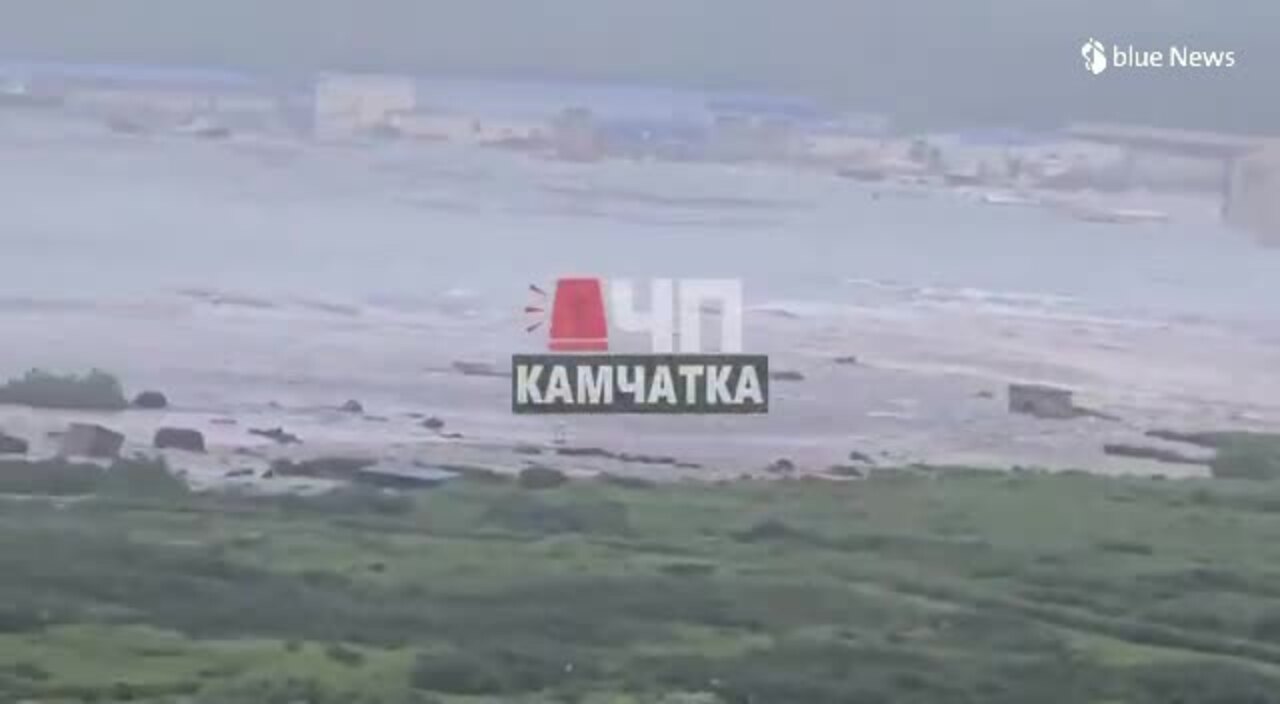 Città russa allagata
