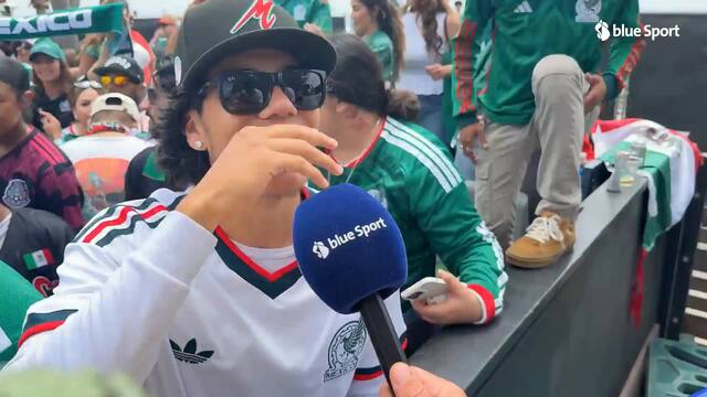 Questi tifosi messicani sono impazziti di gioia dopo la vittoria nel primo match