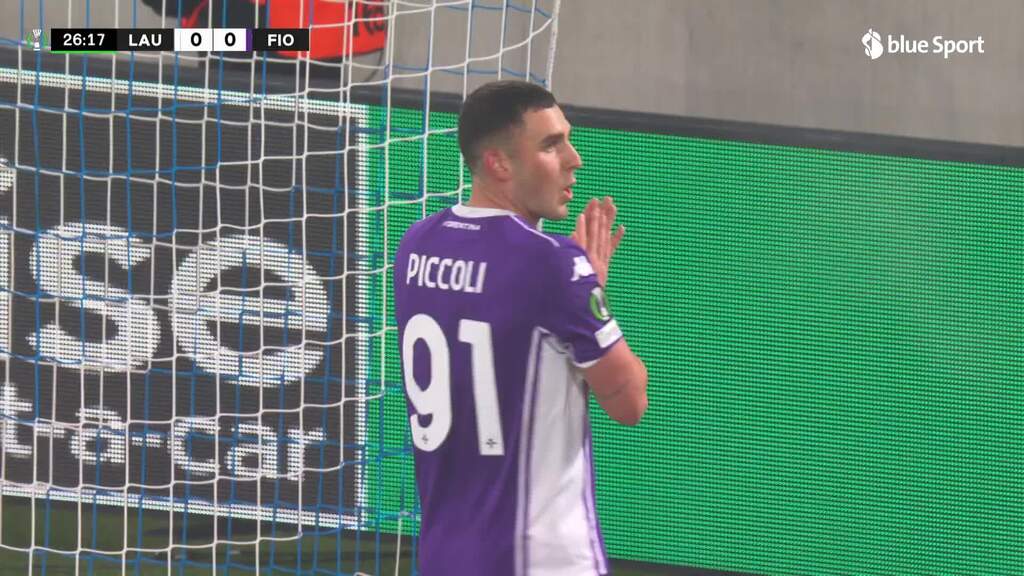 Sow steht goldrichtig und macht gefährliche Fiorentina-Chance zunichte