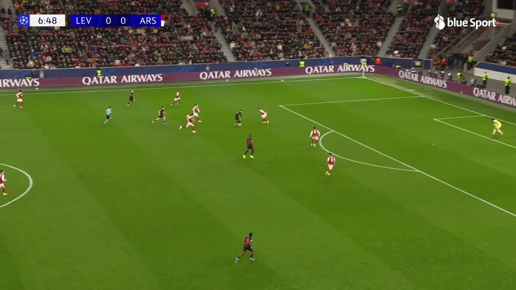 Kofane mit der ersten Chance für Leverkusen