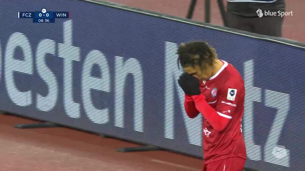 9. Minute: Burkart verpasst die frühe Führung