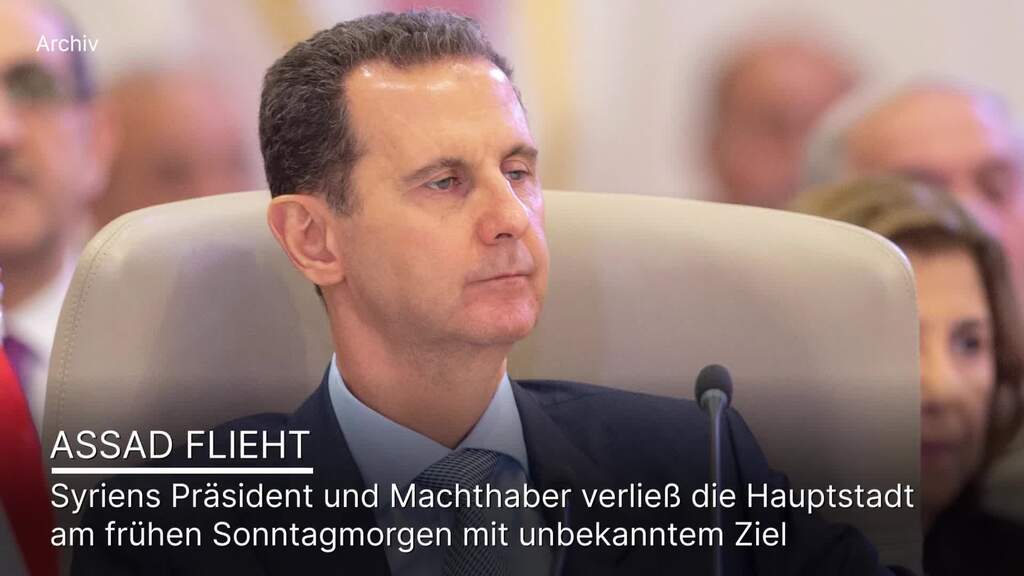 Syrien: Assad flieht – Rebellen übernehmen Kontrolle über Damaskus und Präsidentenpalast