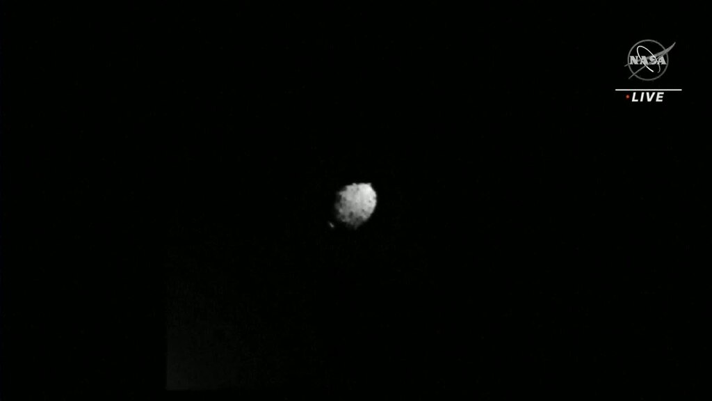 Nasa-Sonde warf Asteroid tatsächlich aus der Bahn