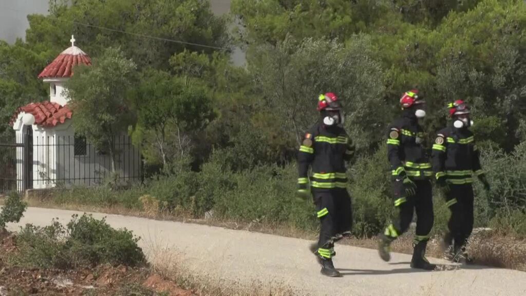 Hitze in Griechenland – Kampf gegen Waldbrände