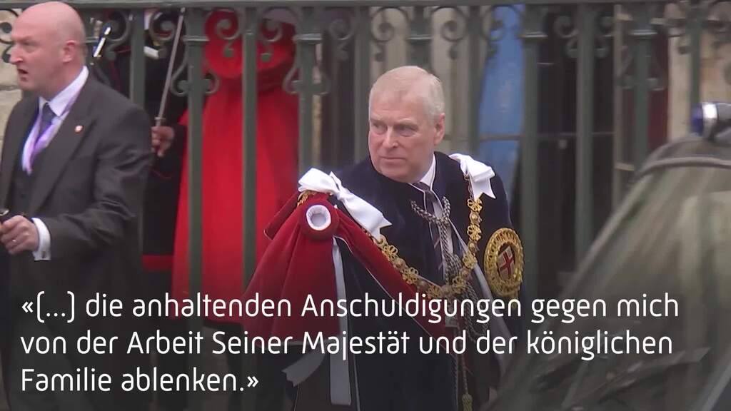 Wegen Epstein-Affäre: Prinz Andrew gibt Titel und Ehren auf
