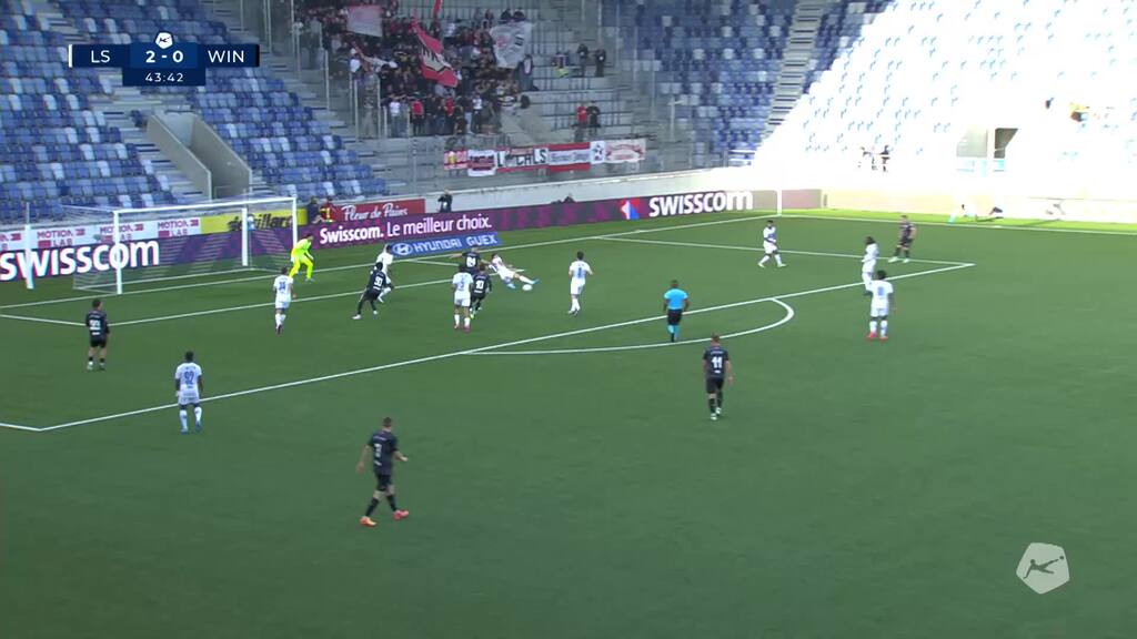 45. Minute: Bajrami vergibt den Anschlusstreffer