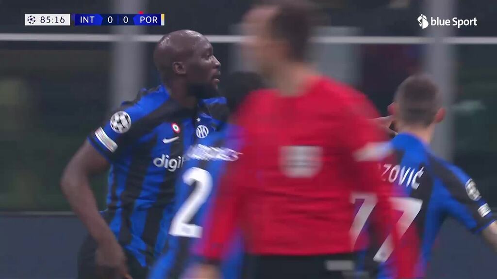 86. Minute: Romelu Lukaku trifft zum 1:0