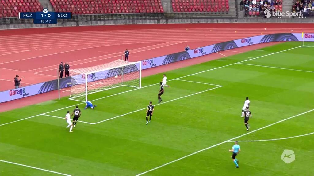 19. Minute: 2:0 Tor FCZ durch Marchesano