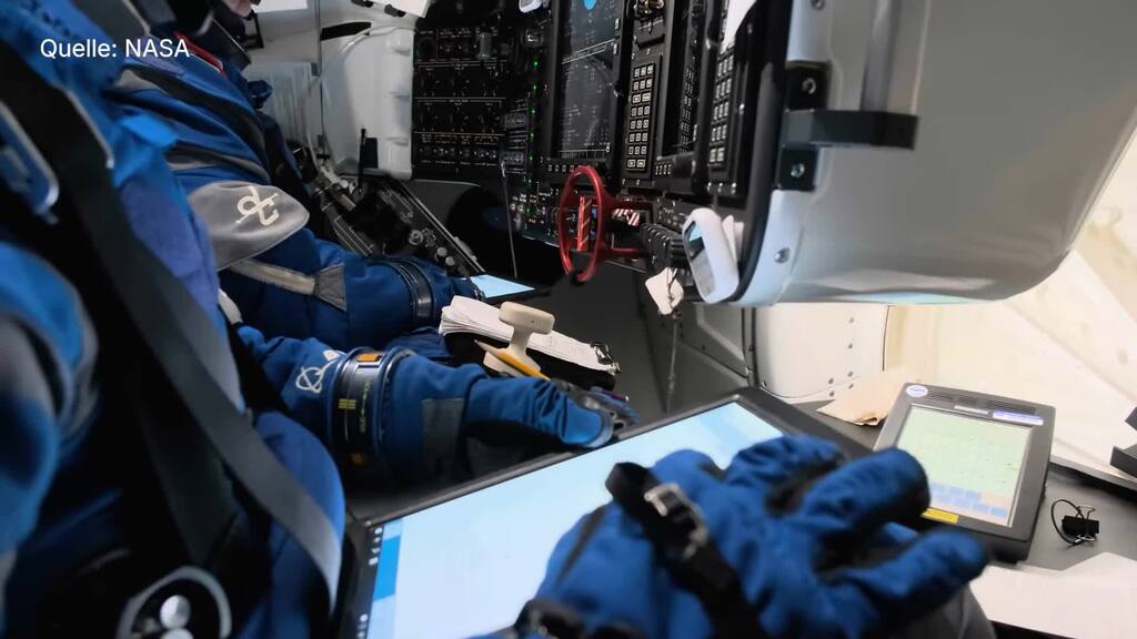 Gestrandet im All: Nasa holt Astronauten erst 2025 zurück