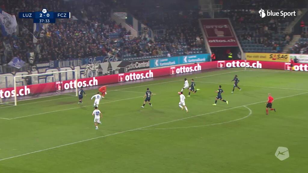 38. Minute: Okita Chance