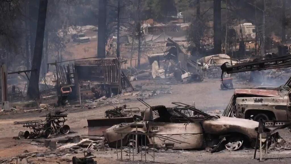Verheerender Waldbrand in Kalifornien nahe Yosemite-Nationalpark