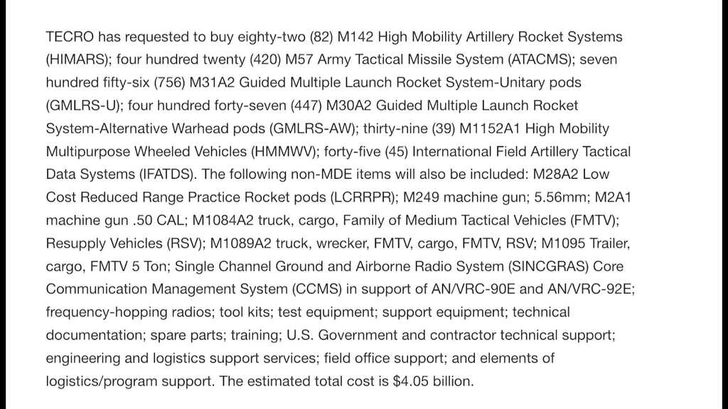 USA genehmigen grösstes Waffenpaket aller Zeiten für Taiwan