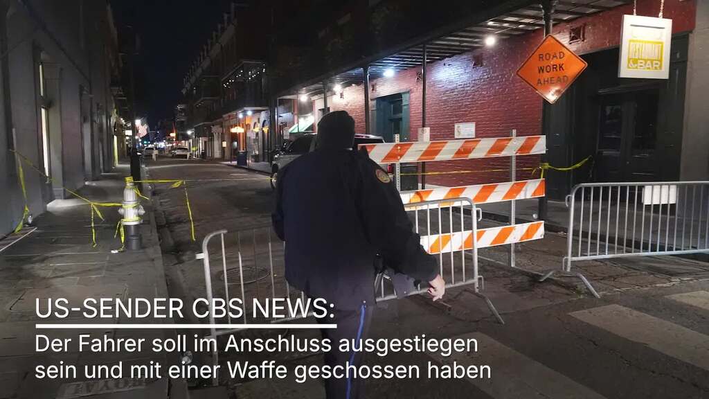 Auto fährt in Menge in New Orleans – Mindestens zehn Tote