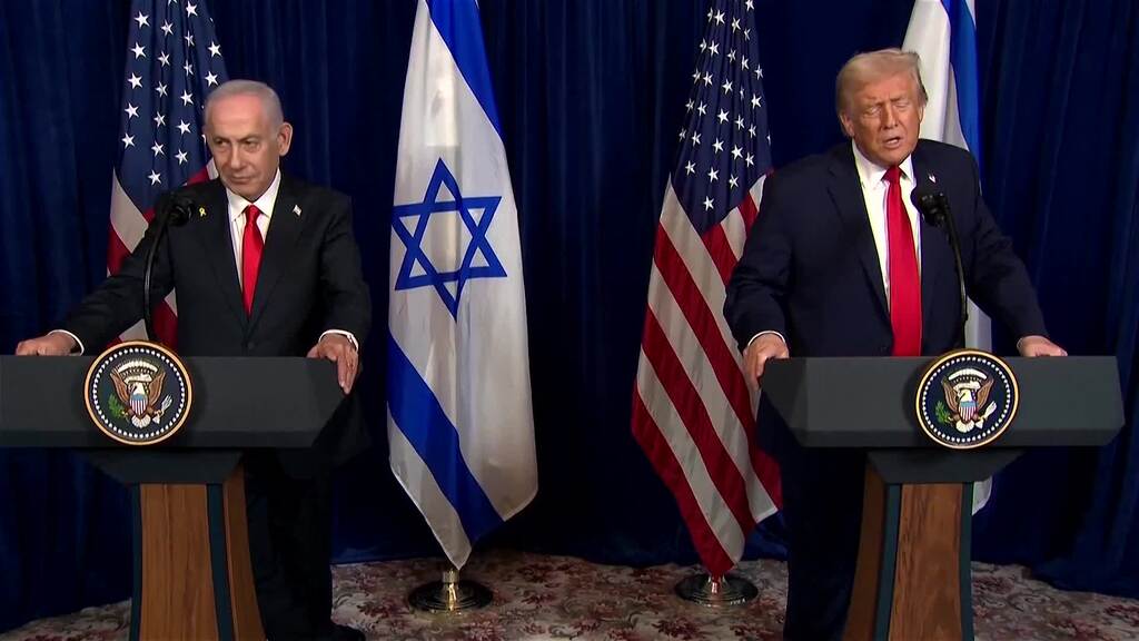 Trump droht nach Treffen mit Netanjahu Iran und Hamas