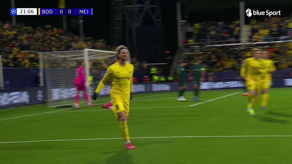 Høgh schockt City mit der frühen Führung für Bodø/Glimt