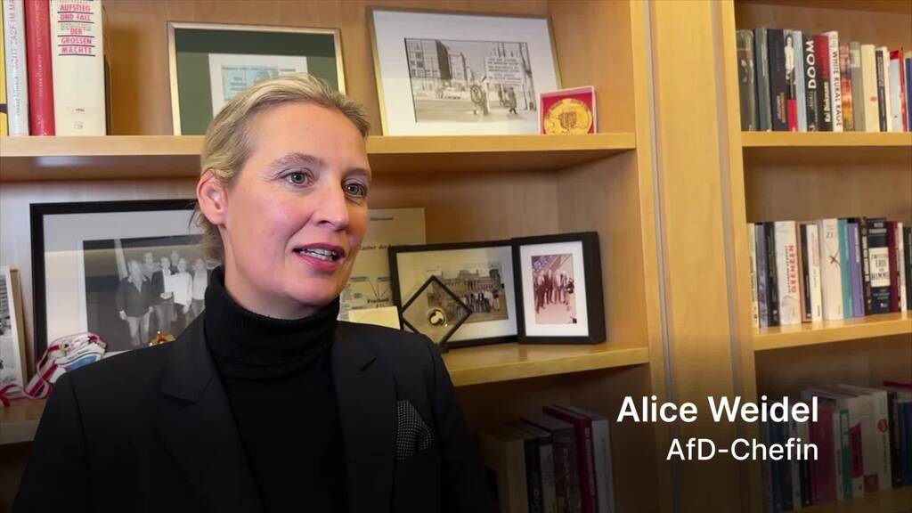«Wir wollen mitreden»: AfD stellt mit Weidel erstmals eine Kanzlerkandidatin
