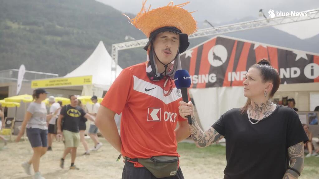 Heiss und immer heisser – Festivalfans werden für Abkühlungen total kreativ