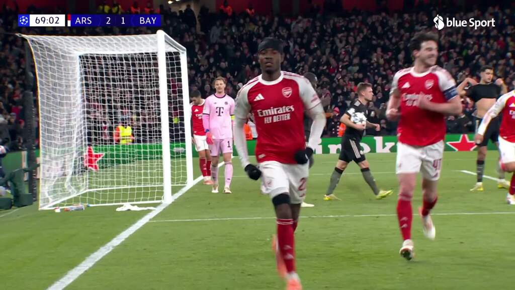 Madueke schiesst Arsenal wieder in Führung