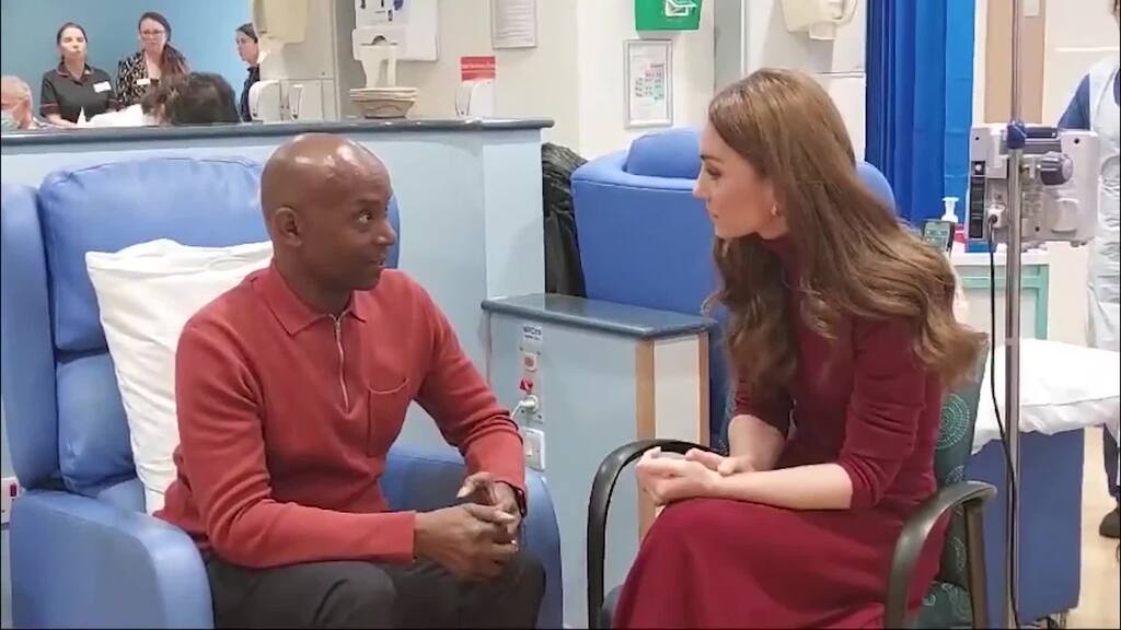 Dankeschön nach Krebsbehandlung: Kate besucht Krankenhaus