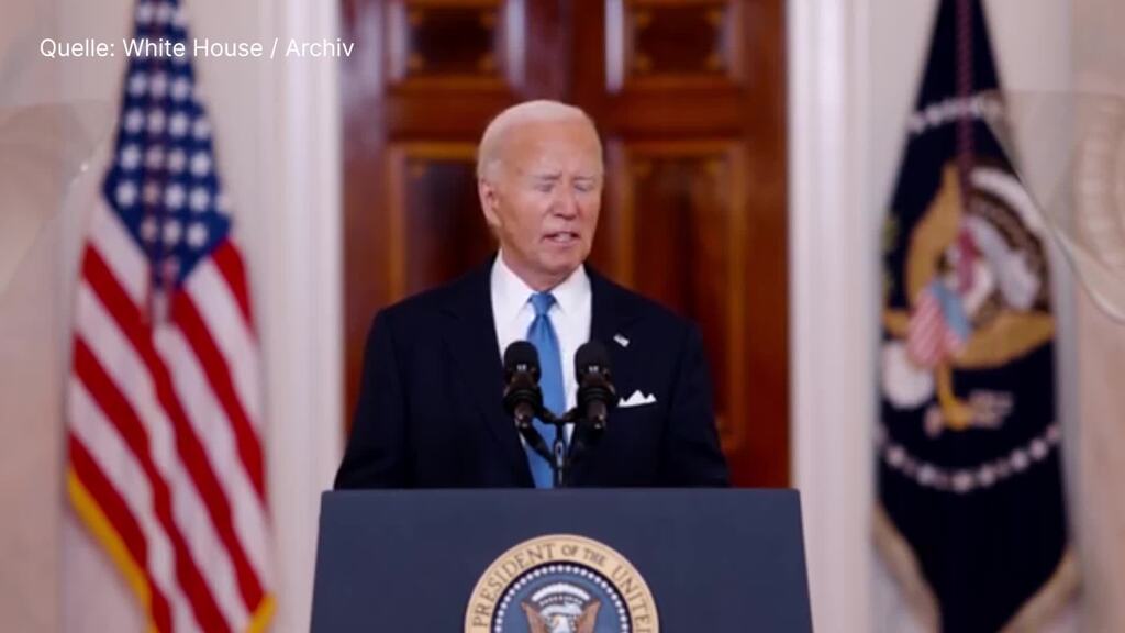 US-Präsident Biden zu Kandidatur: «Ich bleibe im Rennen»