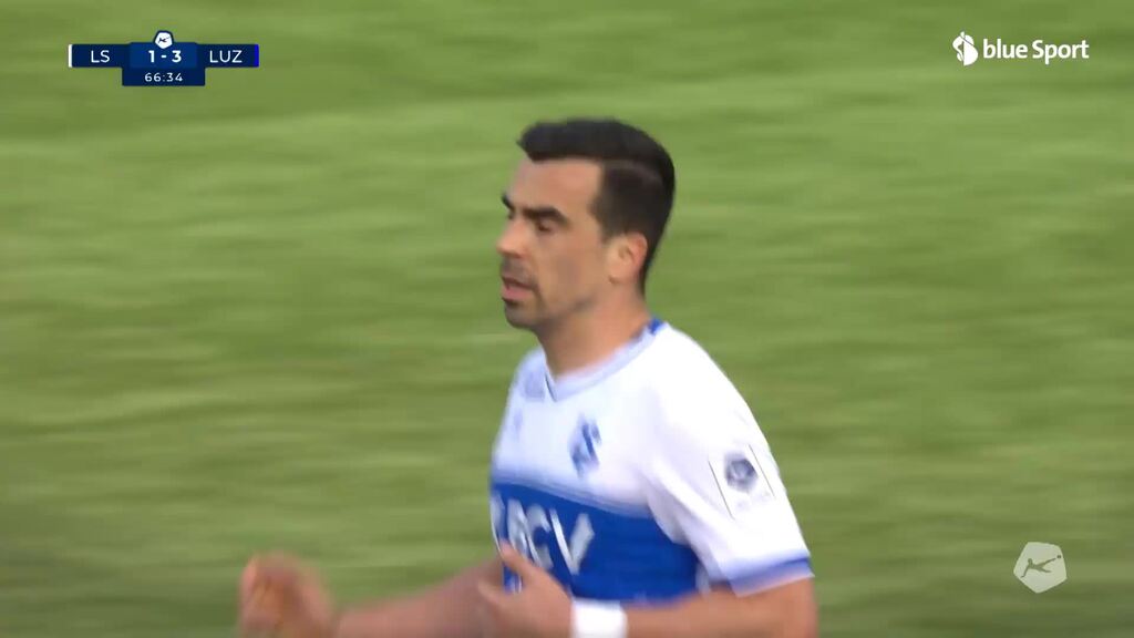 67. Minute: Loretz segelt am Ball vorbei – Dussenne schiebt zum 1:3 ein