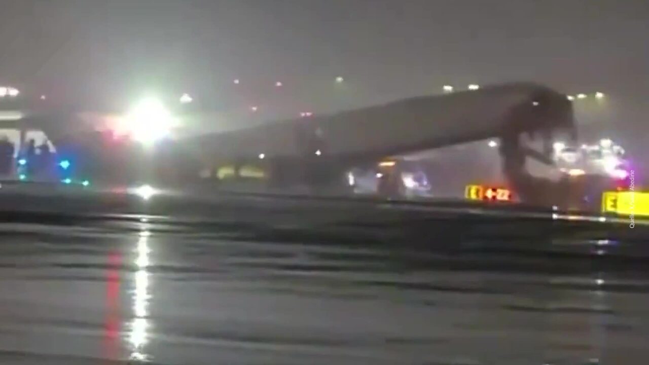 Video zeigt gecrashtes Flugzeug