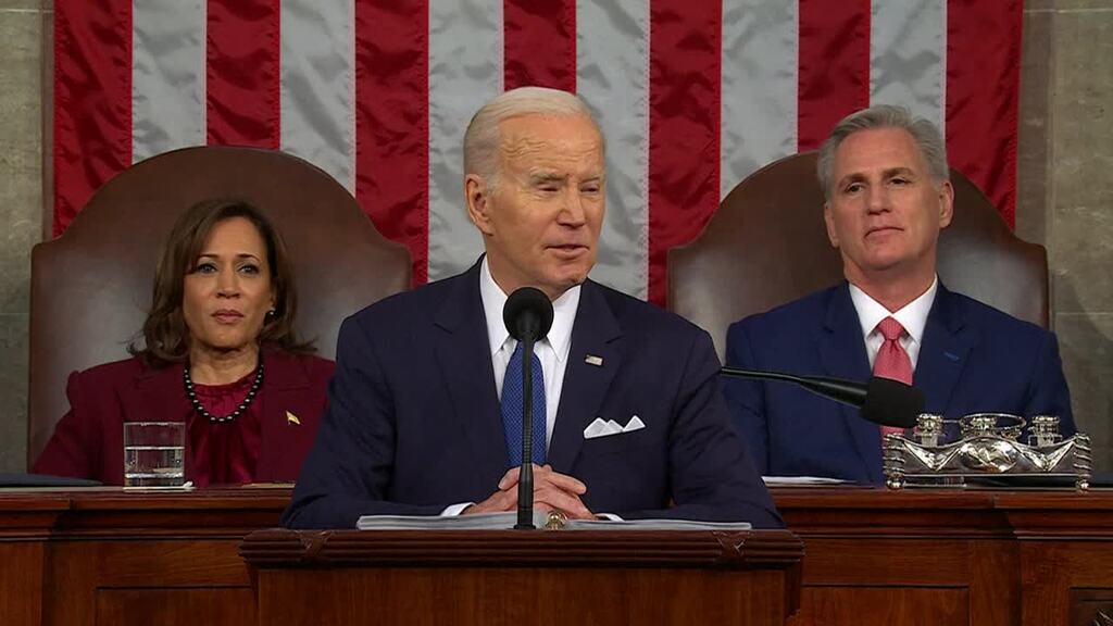 Bidens Rede: Vorgeschmack auf eine neue Kandidatur