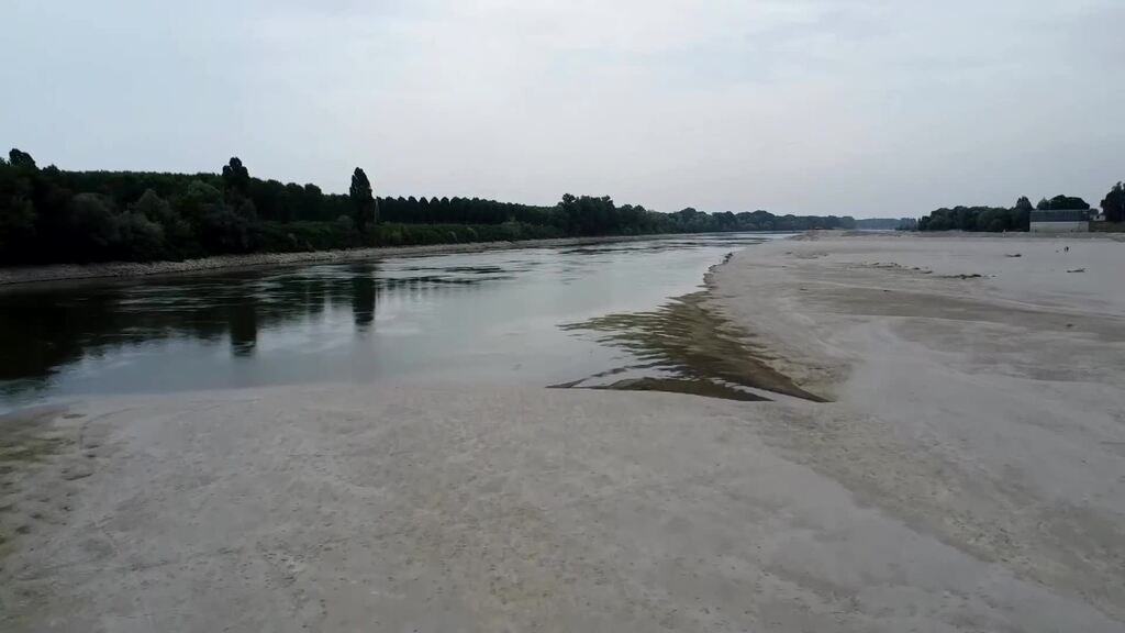 Italiens längster Fluss kämpft mit Dürre