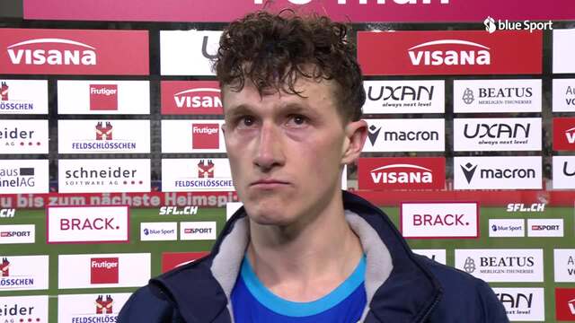 Dorn: «Wir haben Thun zwei Tore geschenkt»