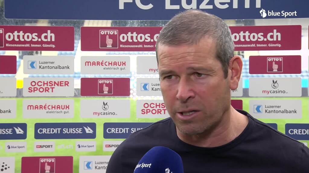 Luzern-Coach Frick: «Heute war nicht mehr möglich»