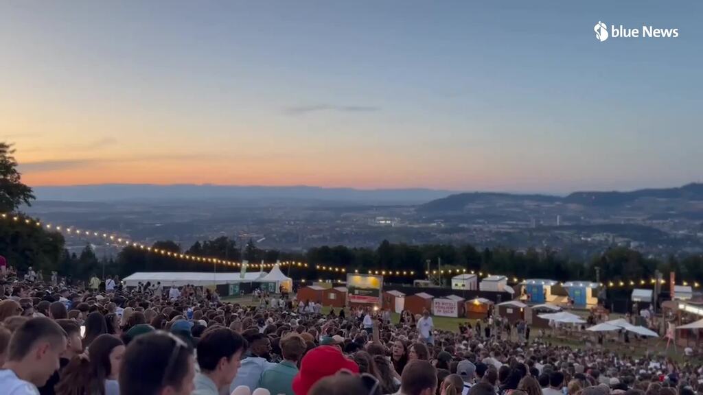 Fussball olé olé! Tausende Gurten-Fans wollen heute Abend keine Musik hören