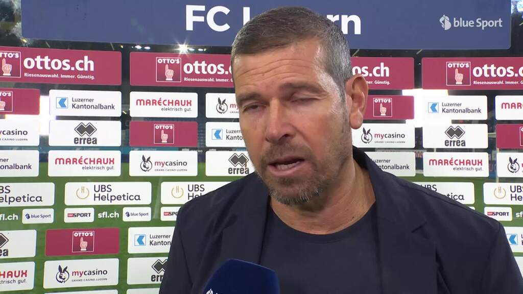 Luzern-Coach Frick: «Wir haben uns total naiv angestellt»