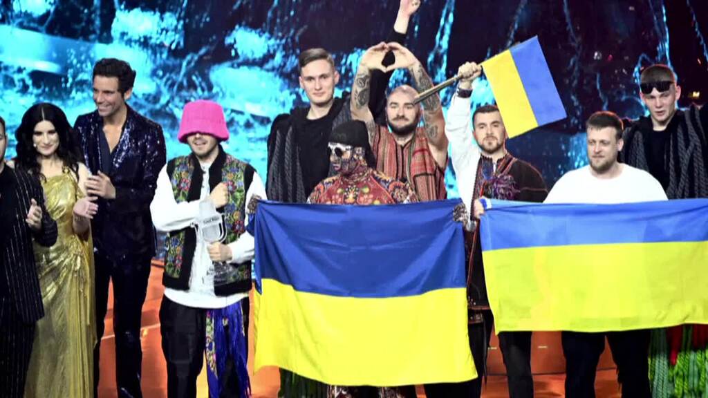 Kalush-Orchestra aus der Ukraine widmet ESC-Sieg dem Heimatland