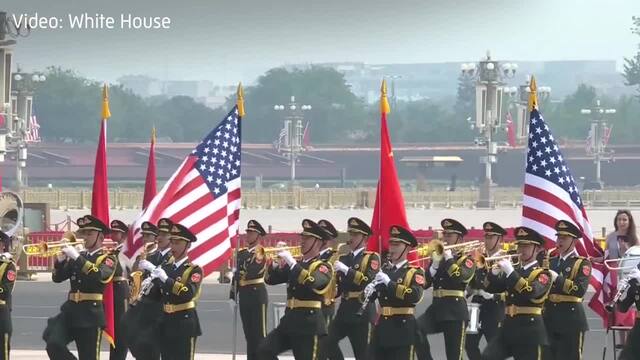 Trump und Xi in China: Treffen beginnt mit Warnung wegen Taiwan