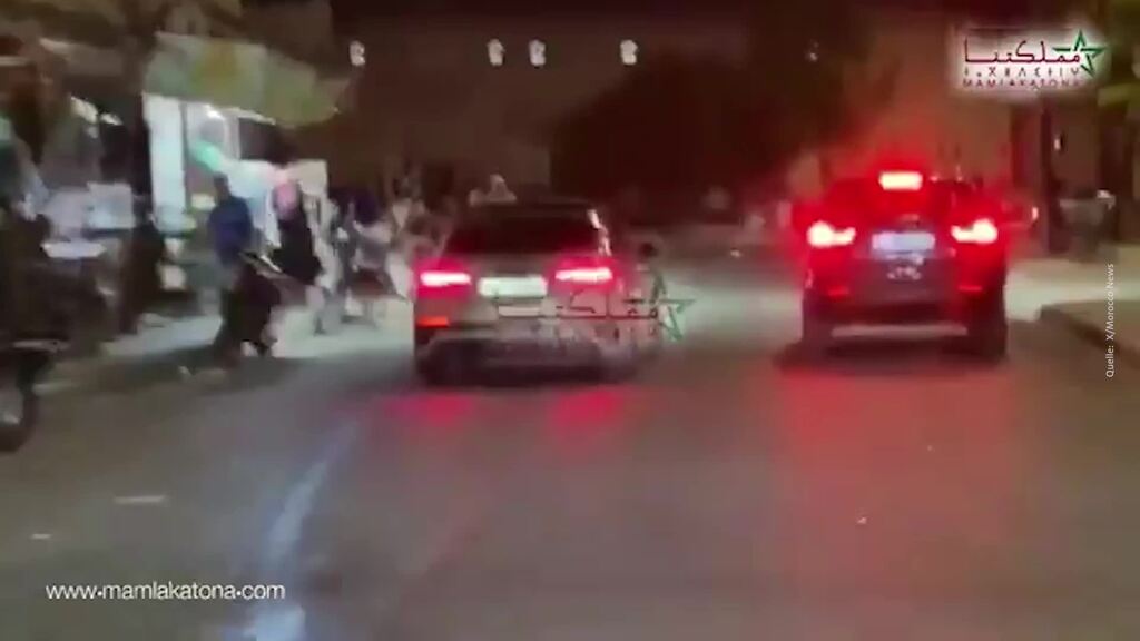 Auto mit Schweizer Kennzeichen verletzt in Marrakesch mehrere Menschen.