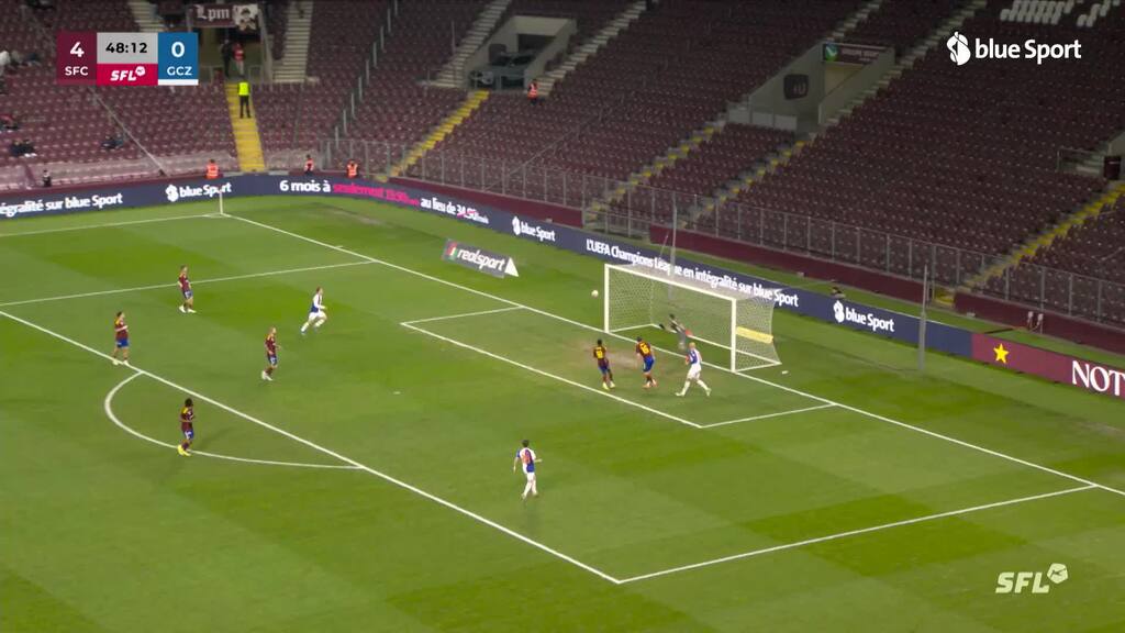 49. Minute: Frey trifft nur den Pfosten