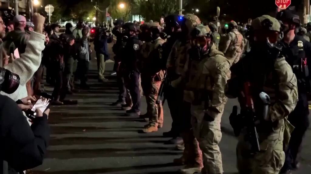 Trump erwägt Anwendung von «Aufstandsgesetz» für Portland