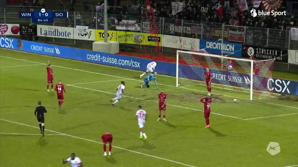 85. Minute: Sio gleicht für Sion aus