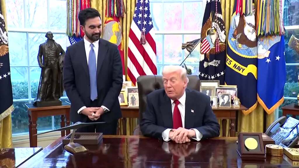 Treffen von Trump und Mamdani im Weissen Haus