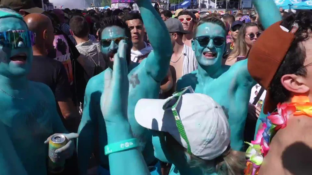 Le président de la Confédération Alain Berset à la Street Parade