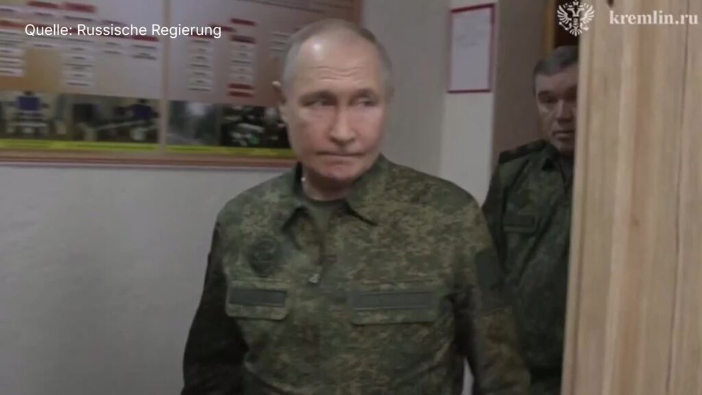 Putin besucht Front in Kursk: Letzte Ukrainer sollen vertrieben werden