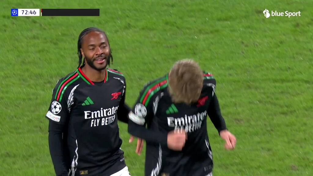 73. Minute: Ödegaard macht das halbe Dutzend voll