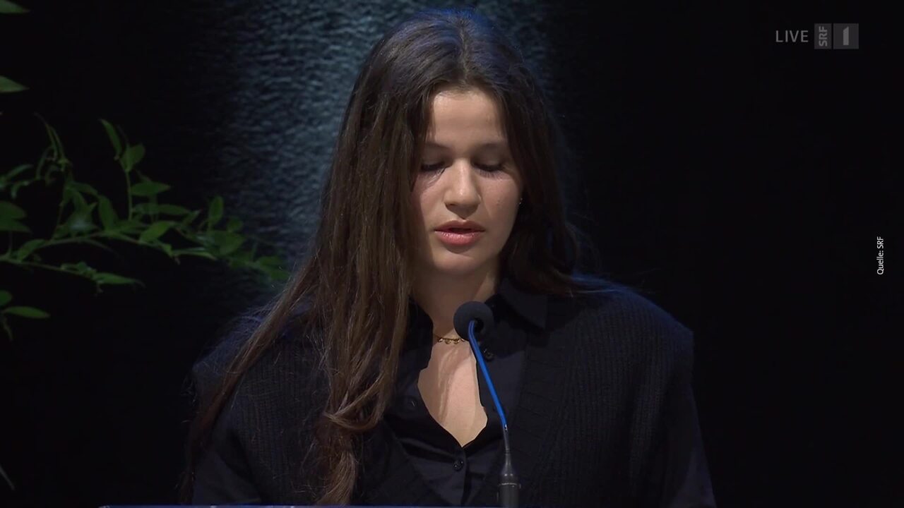 Nationaler Trauertag: Rede der Jugendlichen Marie Albrecht