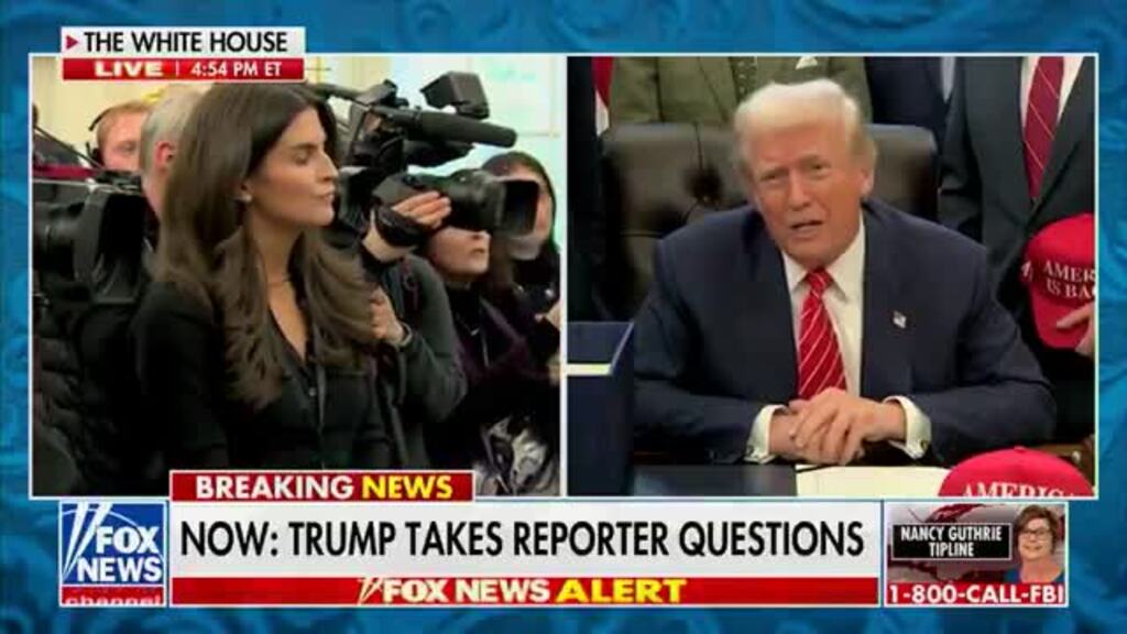 Trump beschimpft CNN-Reporterin nach Epstein-Frage