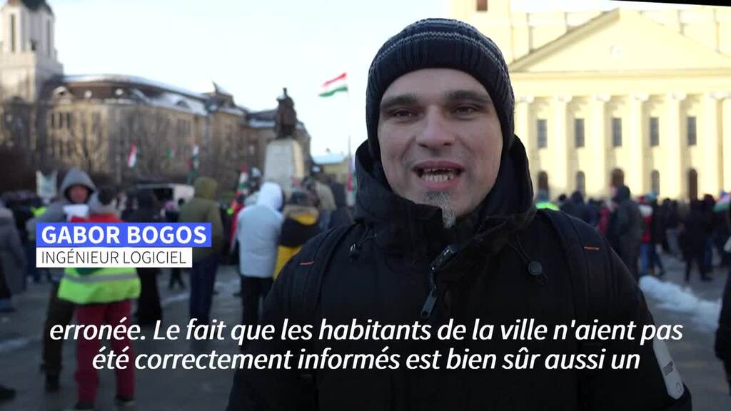En Hongrie, rébellion contre une méga-usine chinoise de batteries