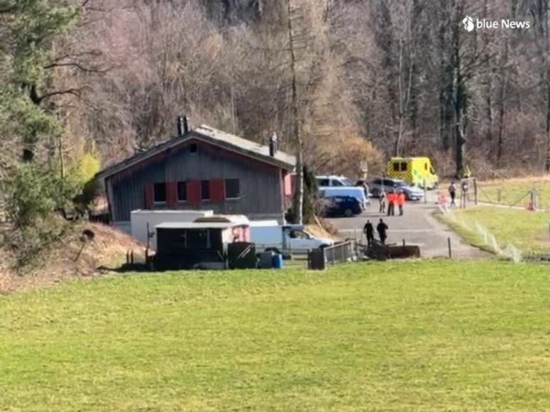 Video zeigt Einsatzkräfte bei Sprengstoff-Testareal