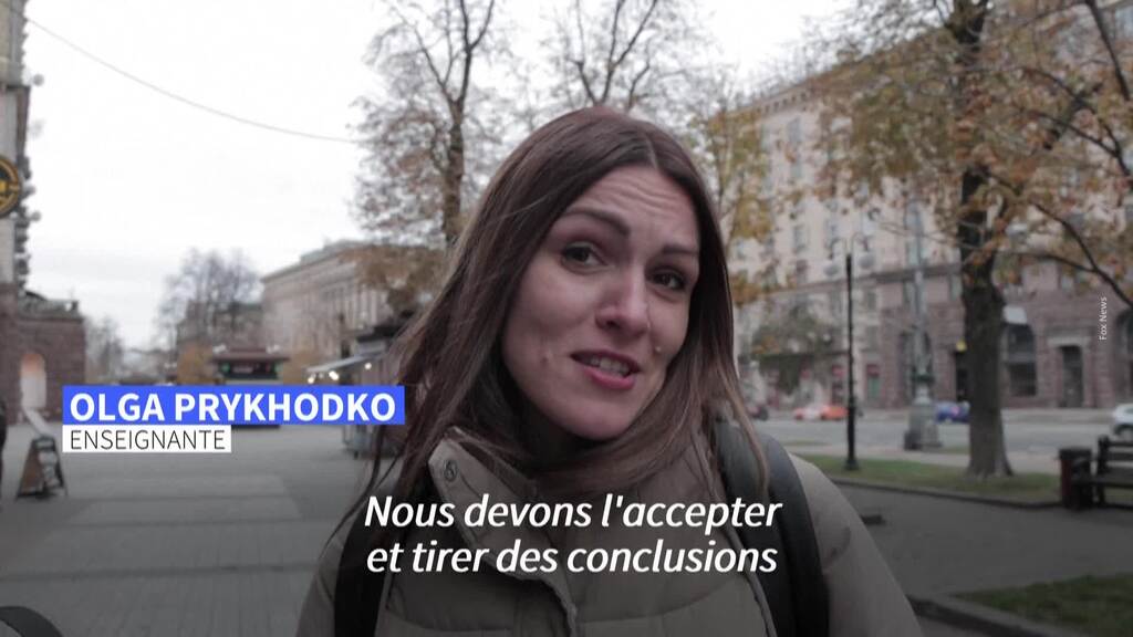 A Kiev, les Ukrainiens réagissent à la victoire de Donald Trump