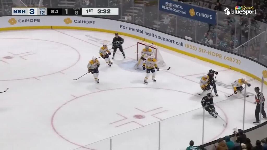 Josi mit Assist – Predators gewinnen erneutes Spektakel gegen Sharks