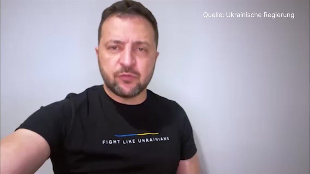 Selenskyj ruft zum Kampf gegen Terror auf